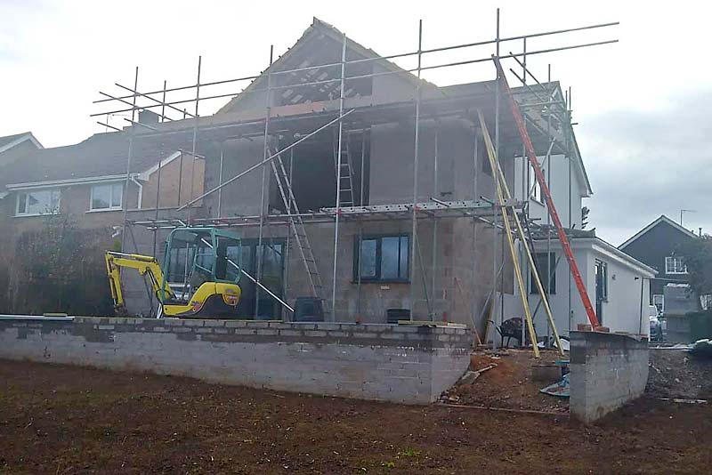 photo of Rendering Detached House in Warwickshire