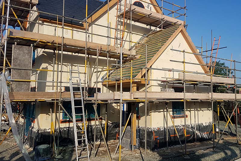 photo of Rendering New Build Detached House in Shropshire