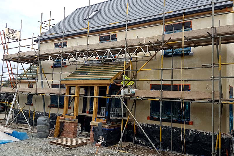 photo of Rendering New Build Detached House in Shropshire