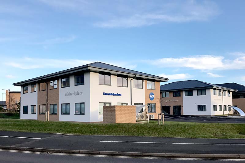 photo of Offices Rendered on Shrewsbury Business Park
